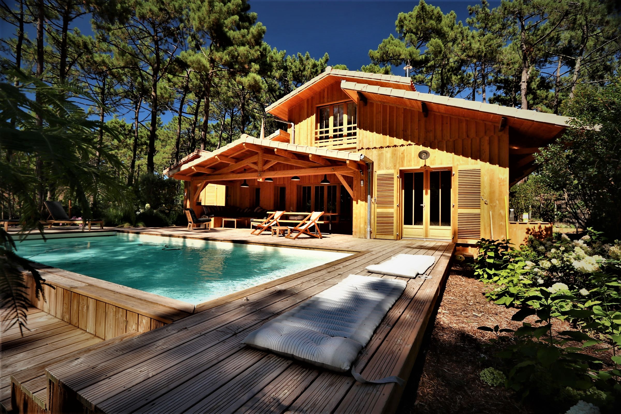 Maison Bois Avec Terrasse Au Cap Ferret